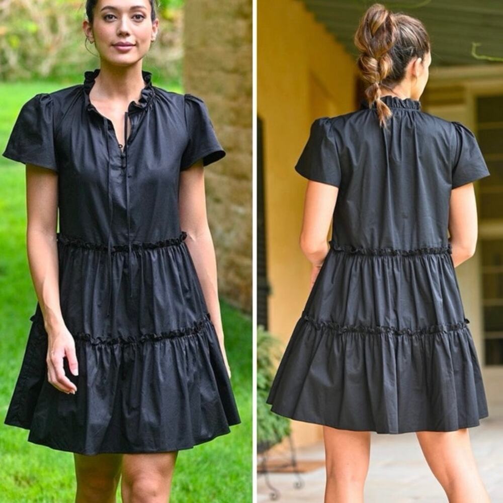 Wyatt Wylde Chime Dress in Black